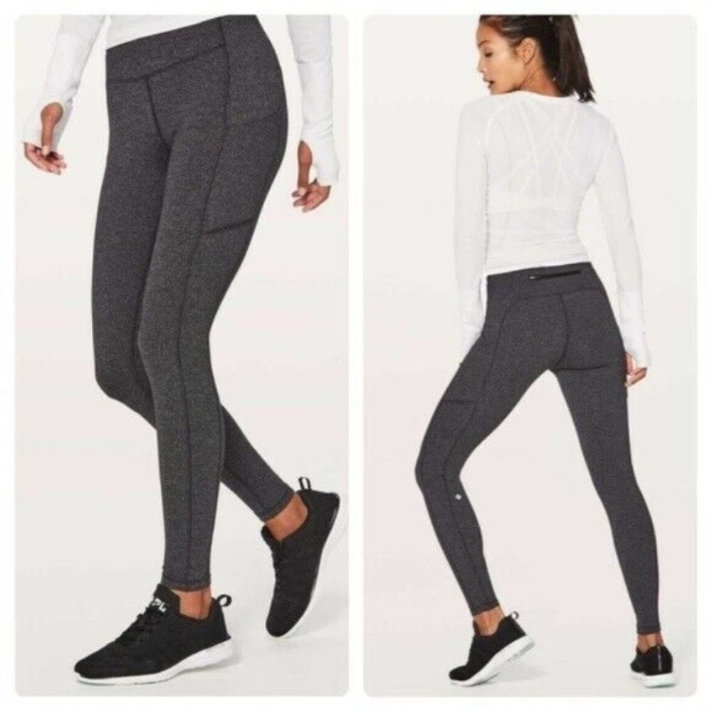 Lululemon 28" Herringbone Knit Leggings